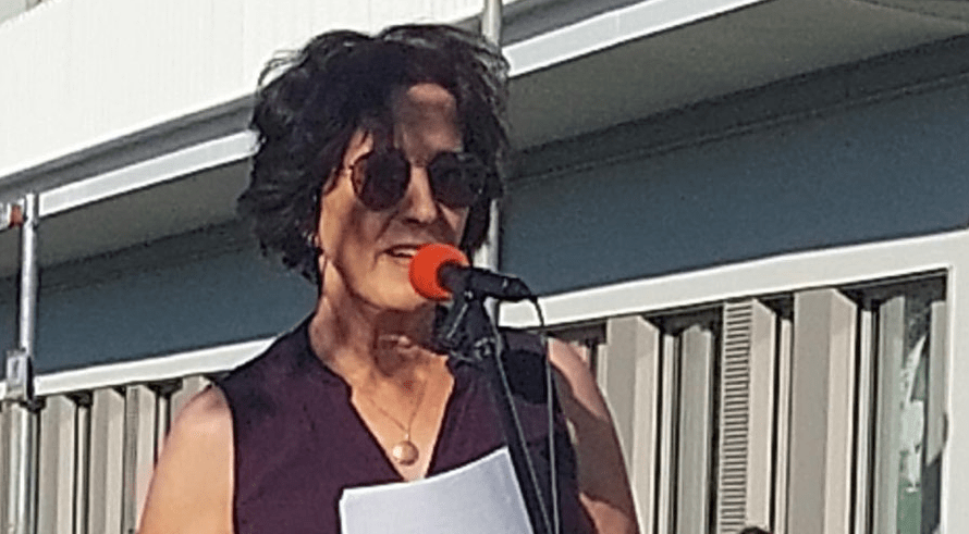 Dianas Redebeitrag am 13. Juni in&nbsp;Allach