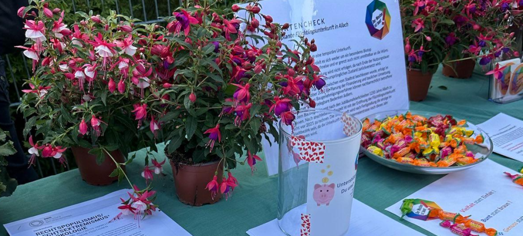 Infostand an der Bürgerversammlung am 29. Juni in&nbsp;Allach